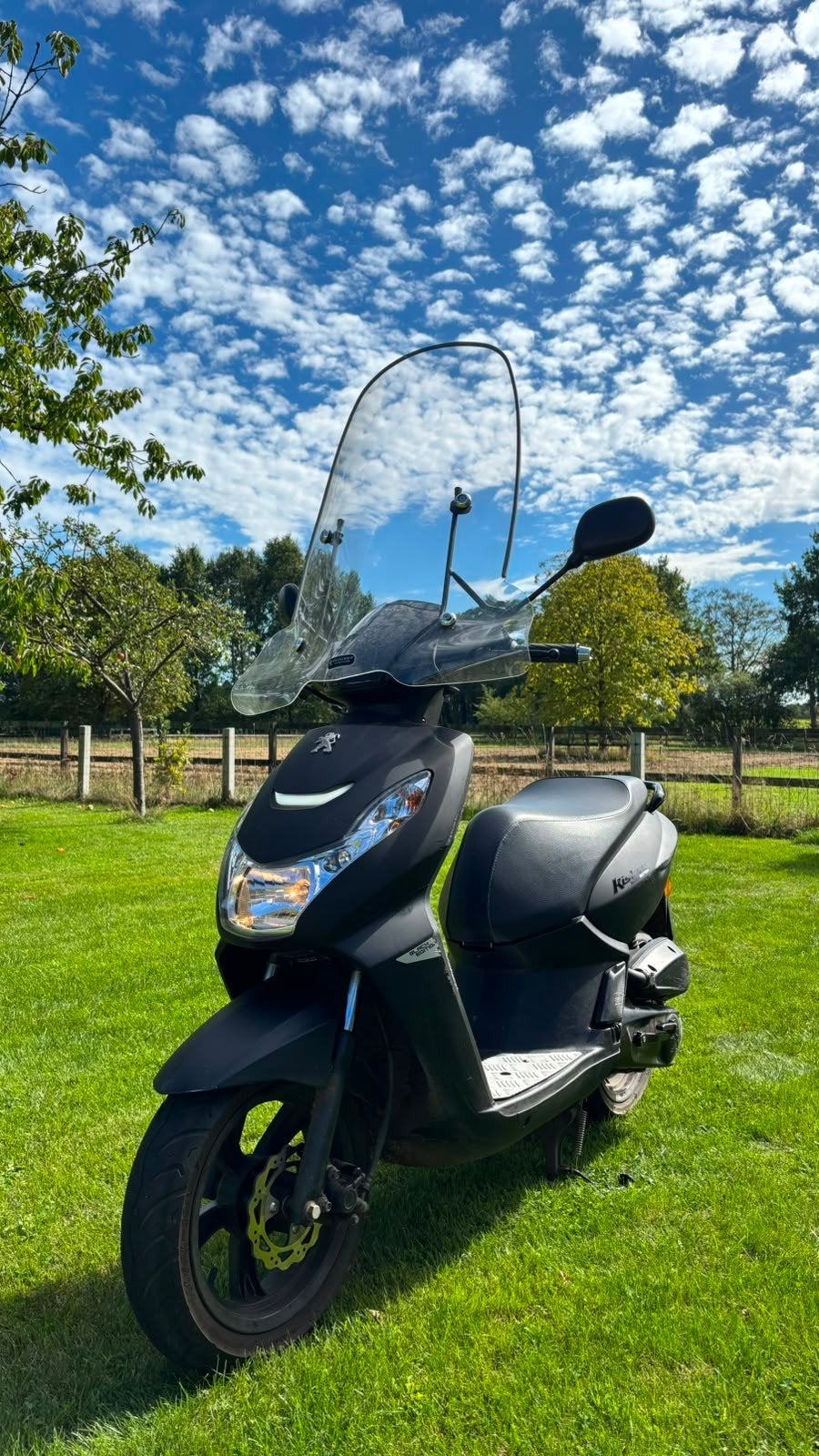 Peugeot Kisbee scooter, Black edition, Ophalen, Overige modellen, Zo goed als nieuw, Benzine