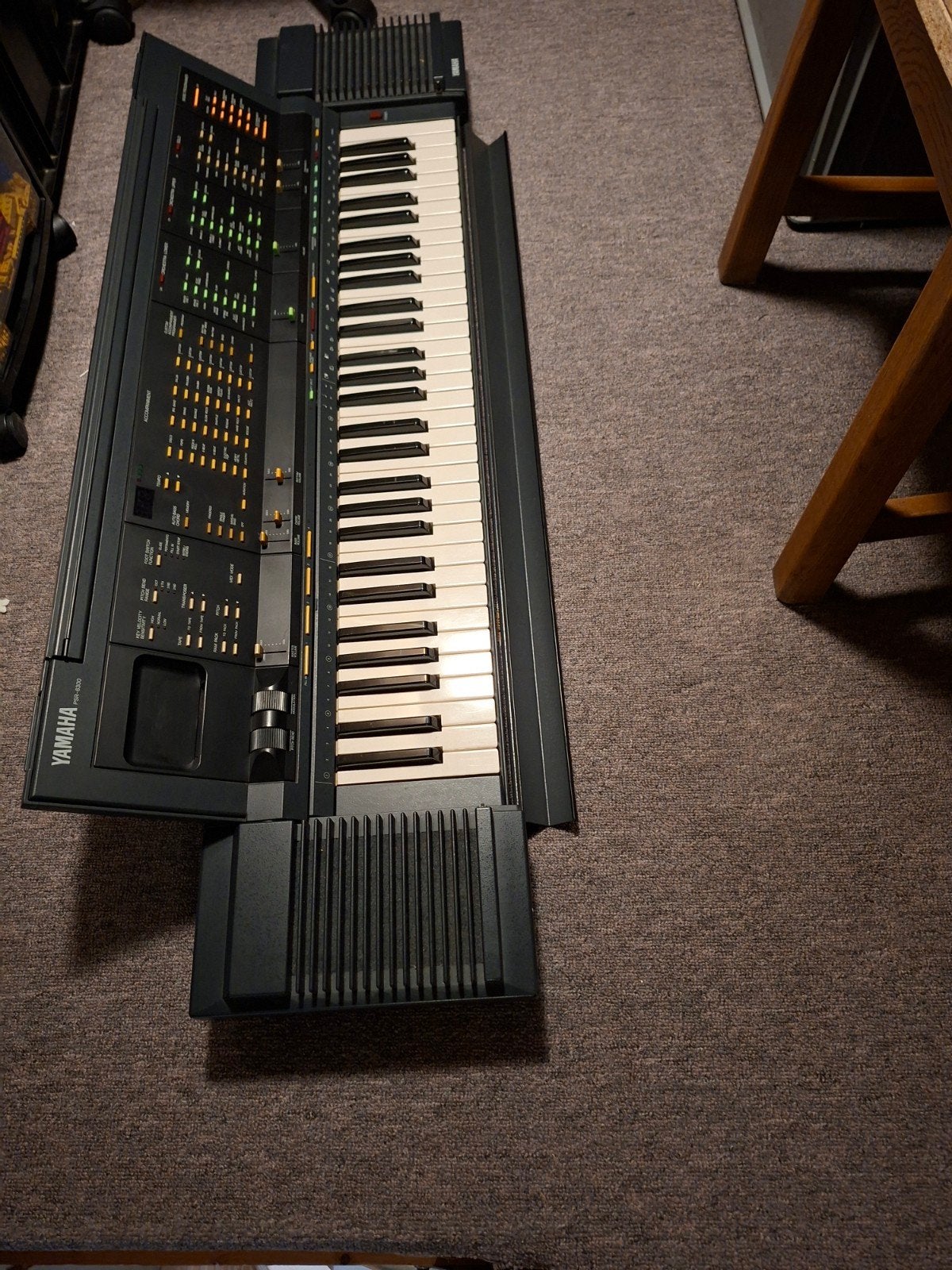 Keyboard Yamaha PSR-6300 Vintage, Ophalen, 61 toetsen, Yamaha