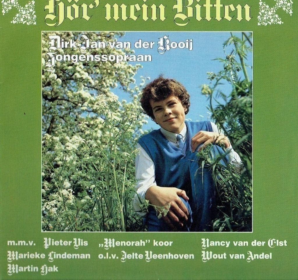 Dirk-Jan van der Kooij Jongenssopraan – Hör Mein Bitten, Kamermuziek, Ophalen of Verzenden, Zo goed als nieuw, 12 inch