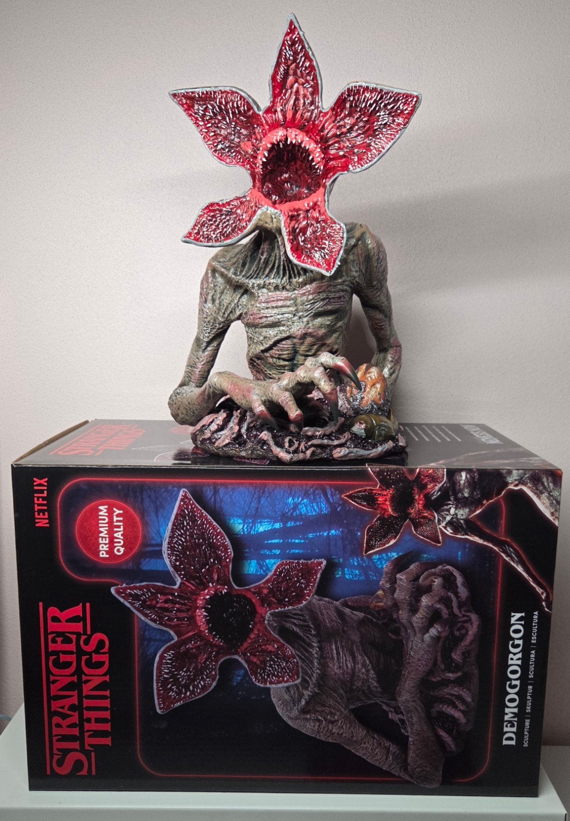 Nemesis Now Demogorgon figure bust stranger things halloween, Ophalen of Verzenden, Nieuw