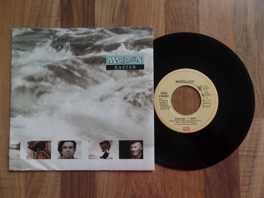 single  Marillion - Easter, Ophalen of Verzenden, Gebruikt, 7 inch, Rock en Metal