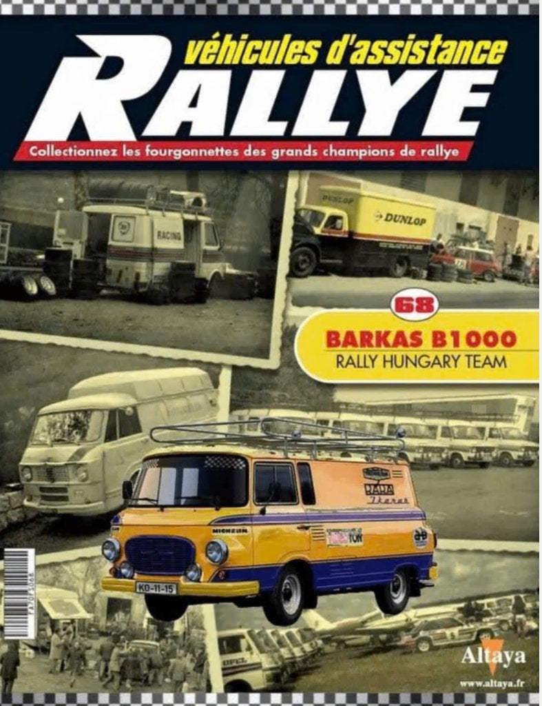 Barkas B1000 ‘87 Rally HUNGARY 1/43 Rallye Assistance # 67, Verzenden, Nieuw, Auto, Overige merken