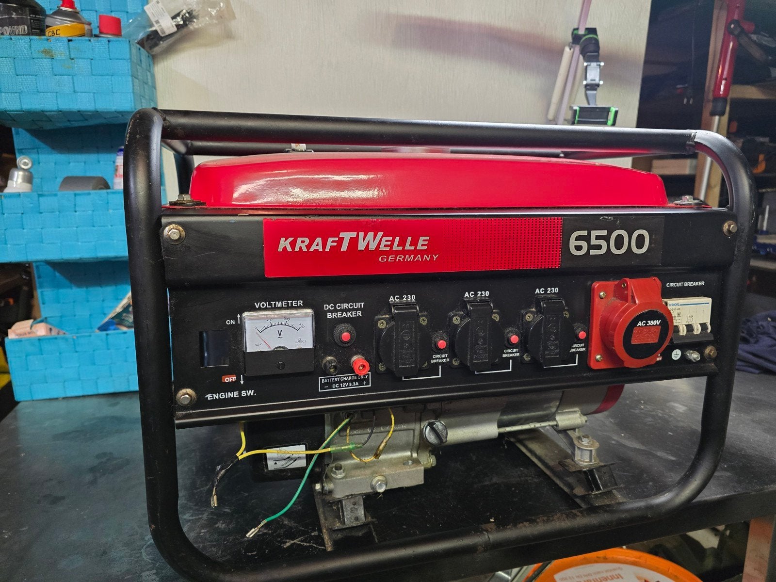 KraftWelle 6500 Aggregaat/Generator - Lichte Transportschade