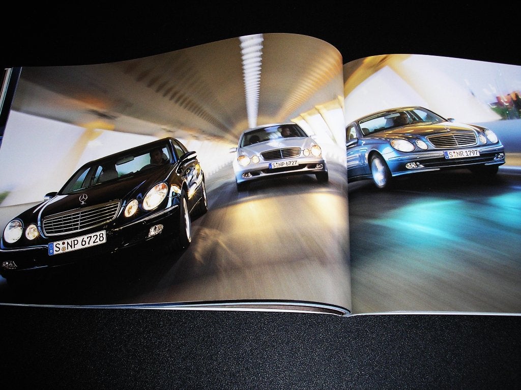 Mercedes-Benz. Die Limousinen der E-Klasse, W211, aug. 2003, Ophalen of Verzenden, Zo goed als nieuw, Mercedes