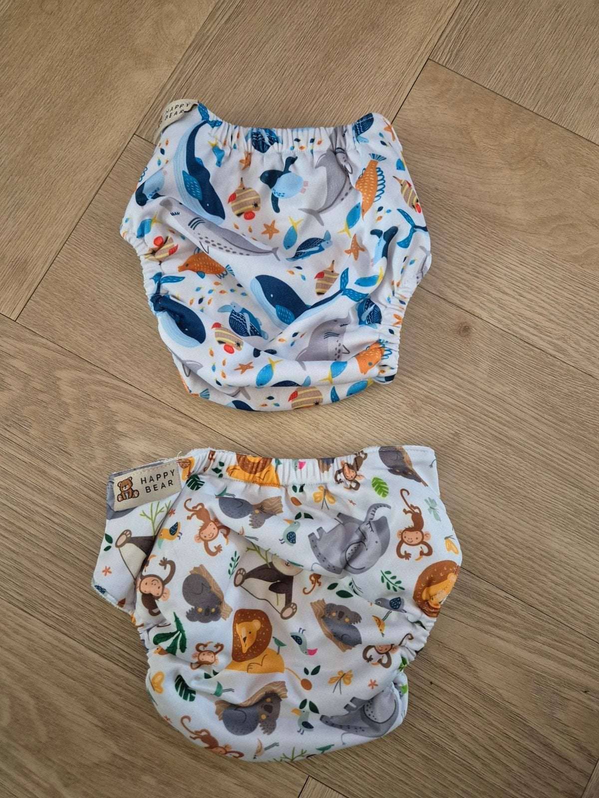 2 Happy Bear wasbare zwemluiers - Zo goed als nieuw, Ophalen of Verzenden