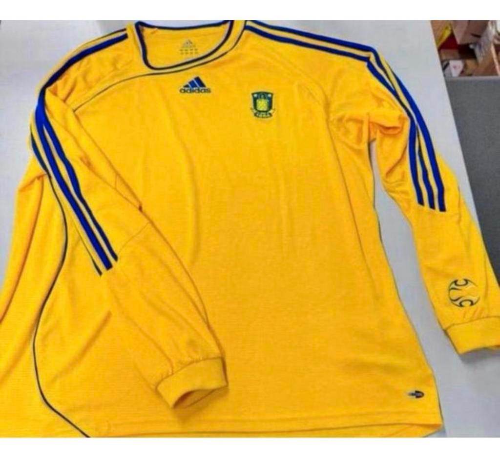 Brondby Denemarken shirt XL Voetbalshirt Adidas Maglia, Shirt, Maat XL, Ophalen of Verzenden, Zo goed als nieuw
