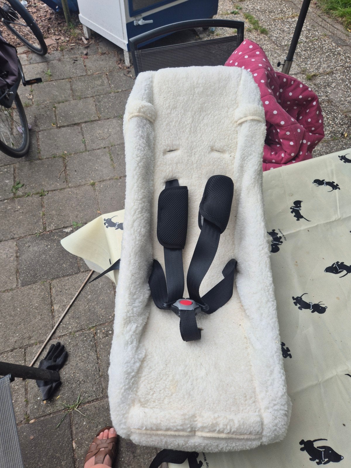 Melia babyschaal zgan, Ophalen, Zo goed als nieuw, 0 t/m 10 kg