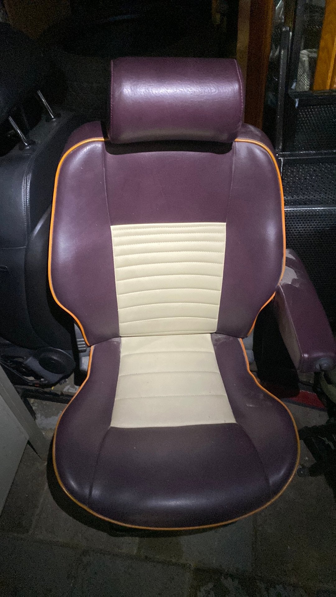 2 x leren deaaistoel peugeot boxer, Auto-onderdelen, Ophalen, Peugeot