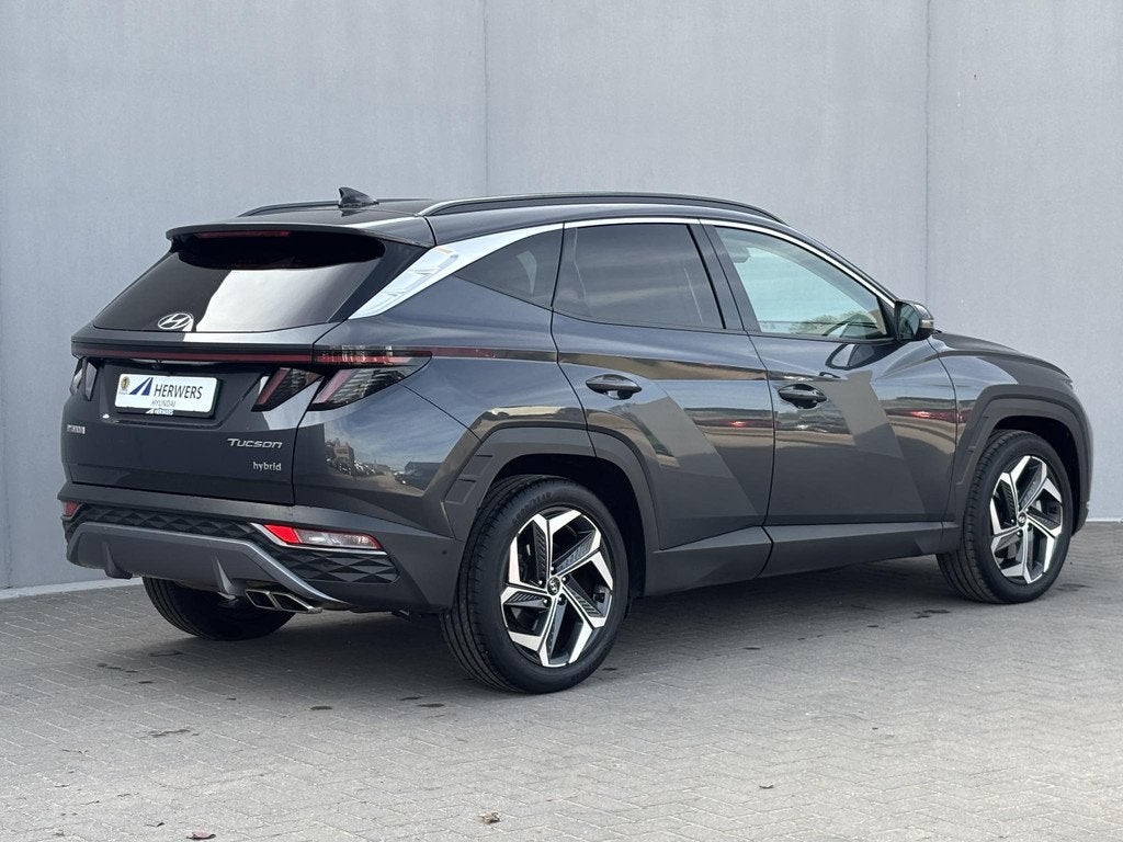Hyundai Tucson 1.6 T-GDI HEV 230pk Premium Sky / Dealer onde, Auto's, Hyundai, Gebruikt, Euro 6, 4 cilinders, 1650 kg