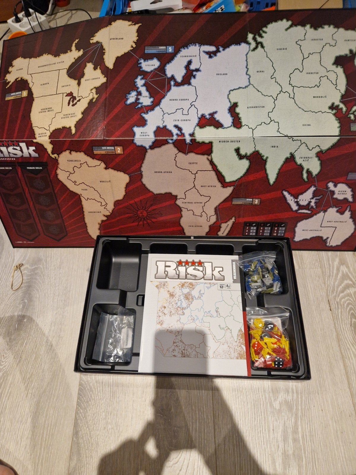 Risk Wereldoorlog bordspel - Compleet en in goede staat, Vijf spelers of meer, Ophalen of Verzenden, Zo goed als nieuw, Parker