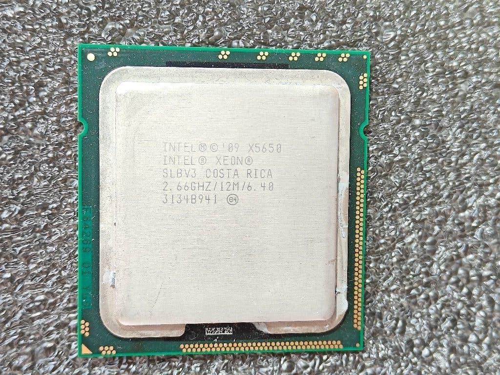 Intel Xeon X5650 LGA1366 - 2 stuks, Computers en Software, Processors, 6-core, Gebruikt, Intel Xeon, Ophalen of Verzenden