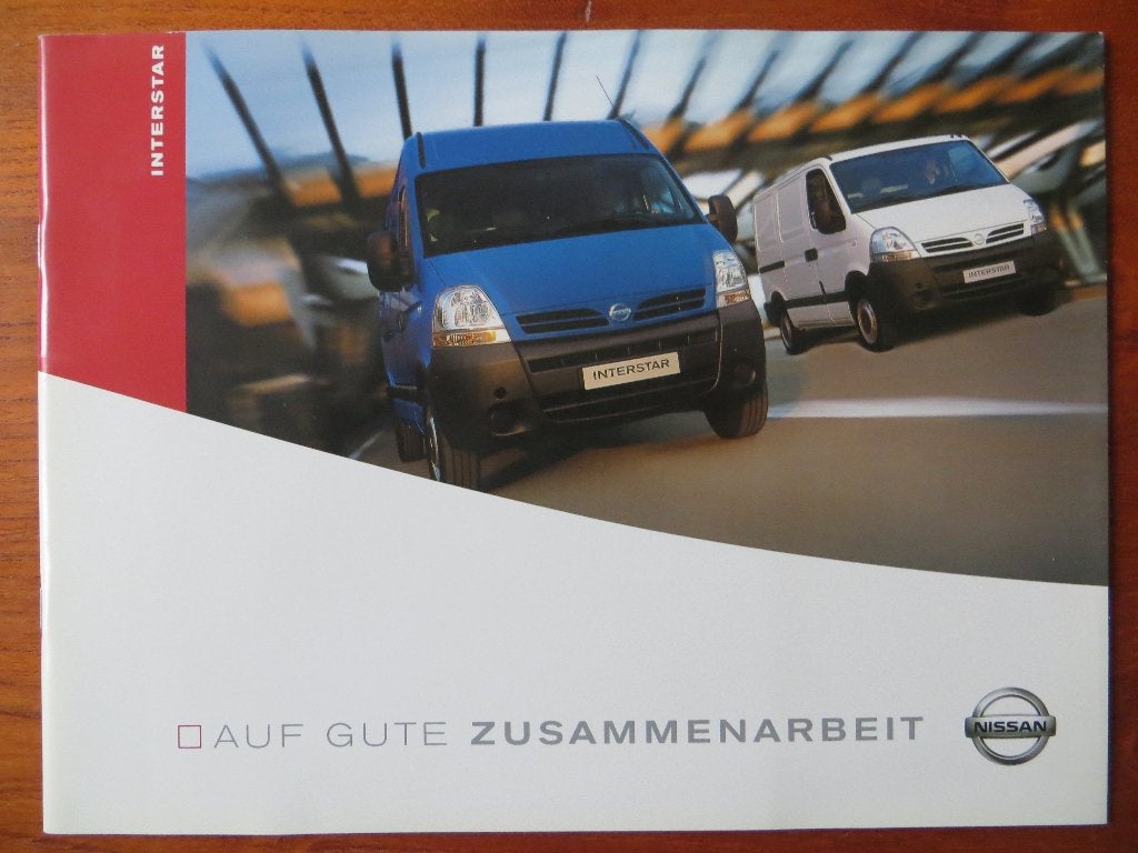 Nissan Interstar (dec. 2003), Boeken, Auto's | Folders en Tijdschriften, Ophalen of Verzenden, Nieuw, Nissan