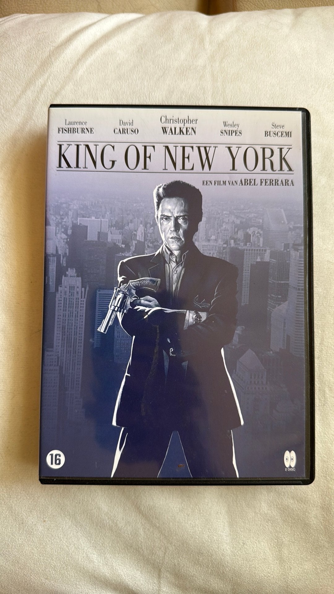 King of New York, Cd's en Dvd's, Vanaf 16 jaar, Ophalen of Verzenden, Zo goed als nieuw
