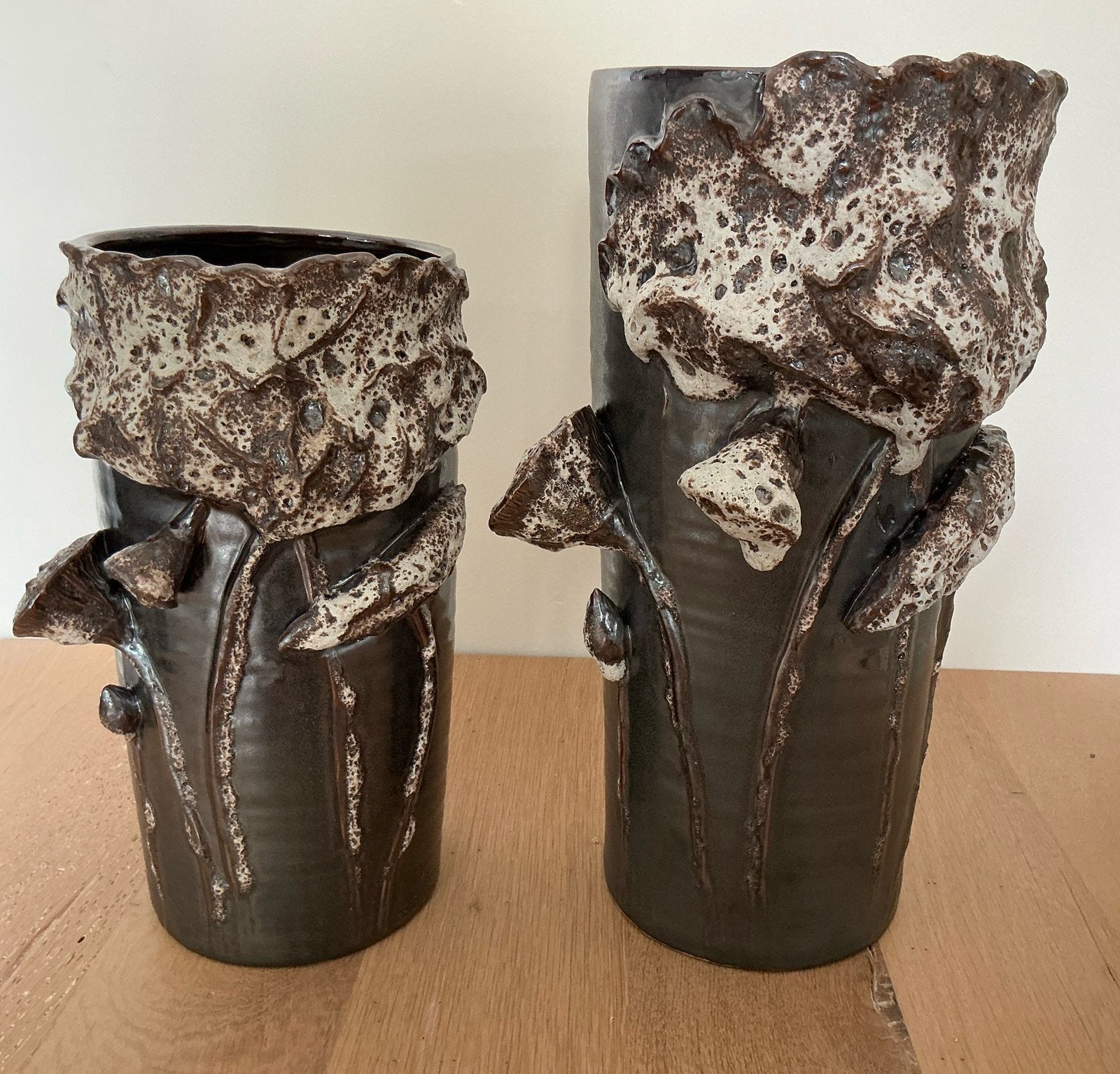 Unieke vazen/potten van PTMD, Ophalen, Nieuw, Bruin, Steen/keramiek
