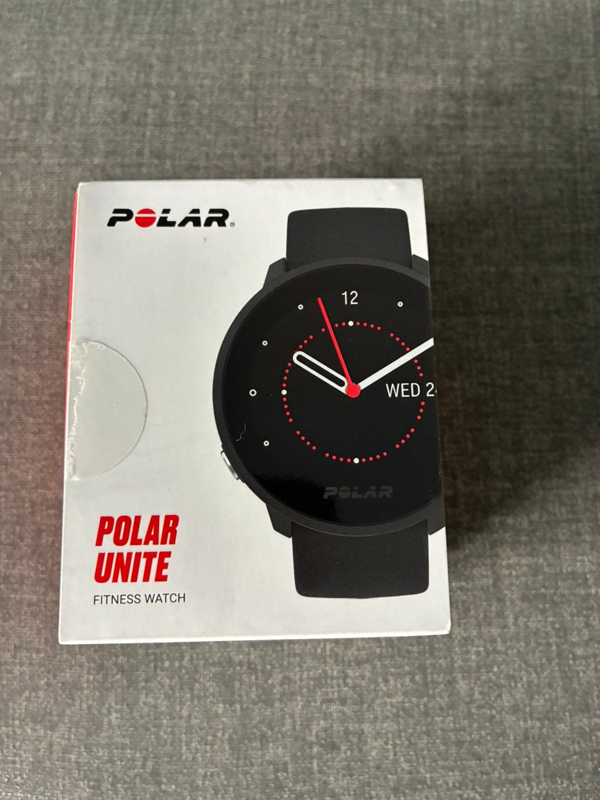 Polar unite fitnesswatch, Ophalen, Zo goed als nieuw, Zwart, Android