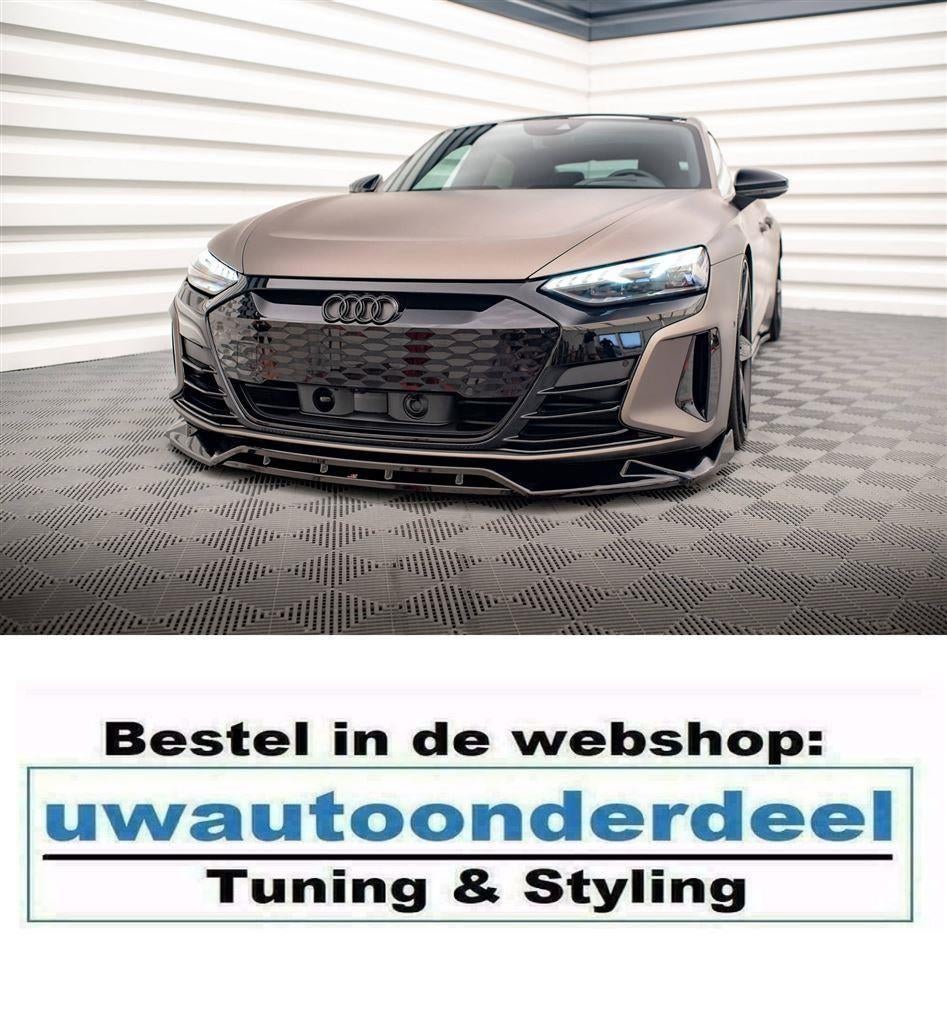Maxton Design Spoiler Splitter Lip Voor Audi E Tron GT RS, Verzenden