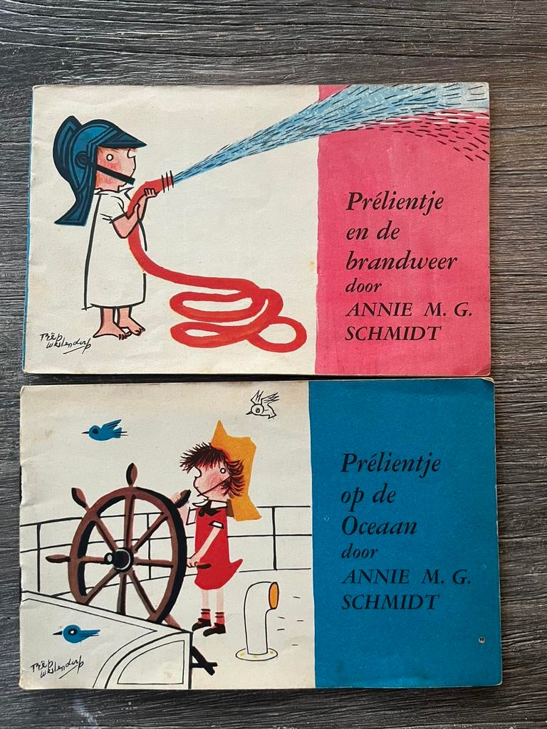 Prelientje op de oceaan / brandweer - Annie MG Schmidt, Ophalen of Verzenden, Zo goed als nieuw, Verhalen