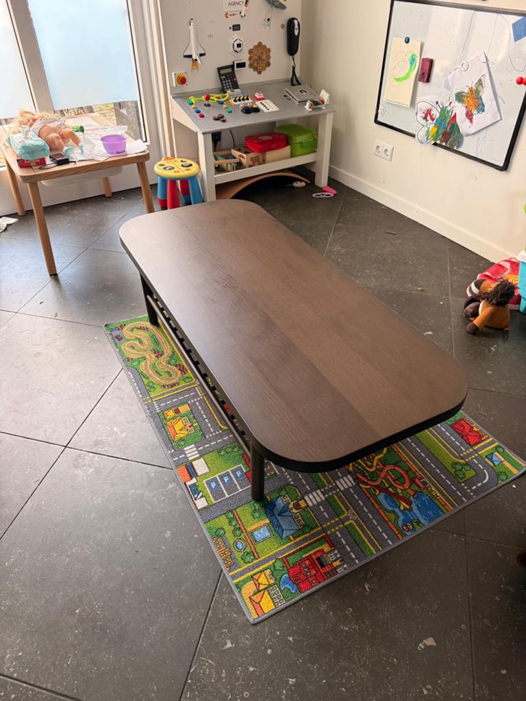 IKEA LISTERBY salontafel, Huis en Inrichting, Tafels | Salontafels, Ophalen, Gebruikt, 100 tot 150 cm, 50 tot 100 cm