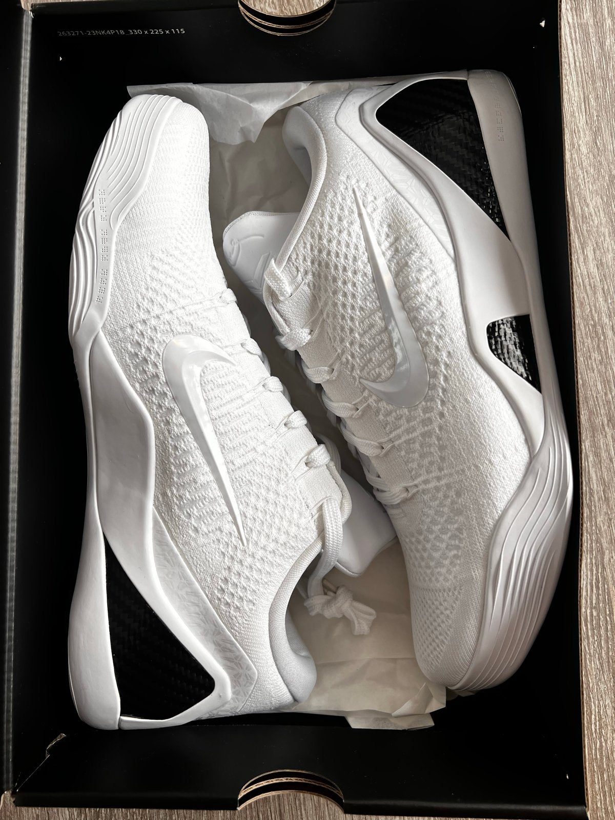 Nike Kobe 9 Elite Low Protro "Halo"  - Maat 45.5, Ophalen of Verzenden, Nieuw, Wit, Sneakers of Gympen