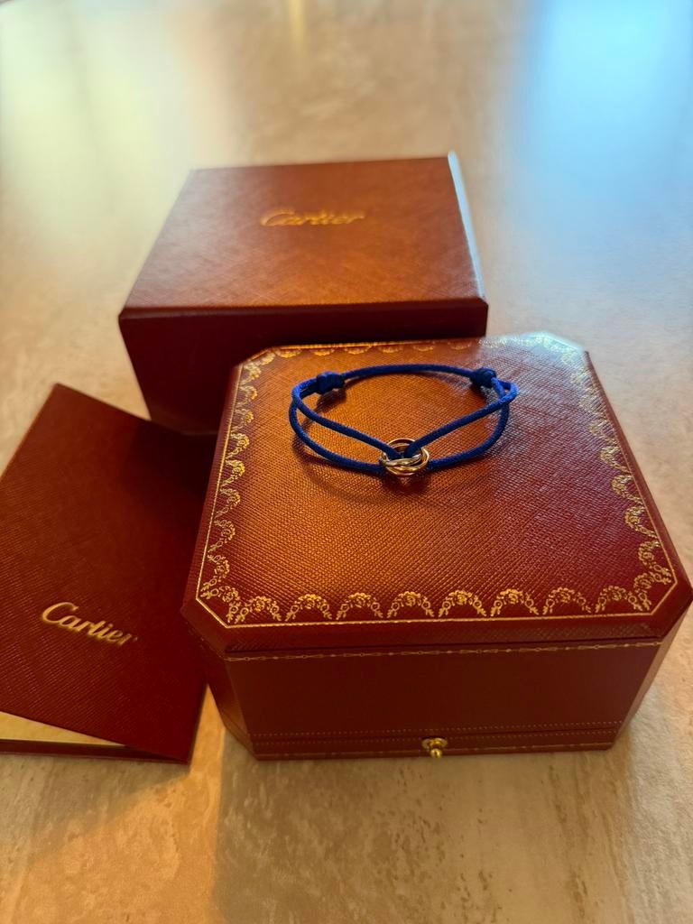 Cartier Trinity armband, Ophalen of Verzenden, Zo goed als nieuw, Goud, Zilver