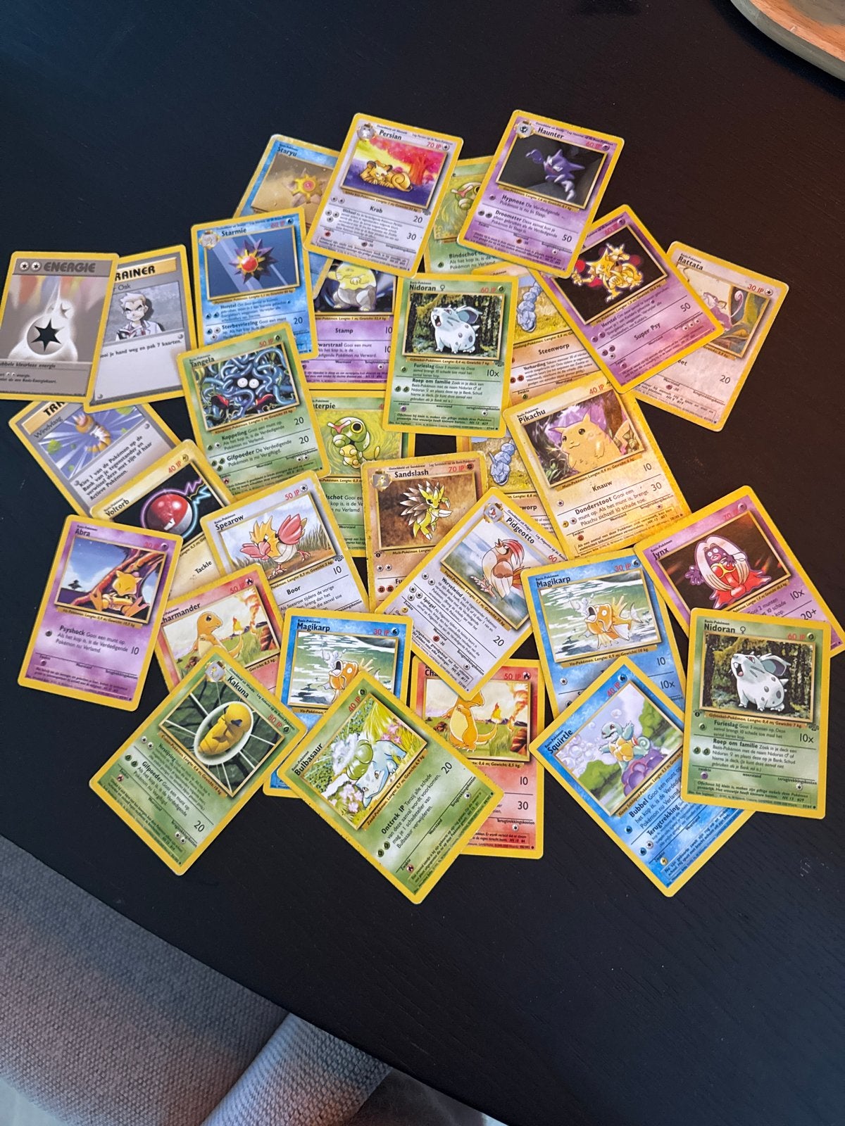 Diverse Pokémon kaarten (nederlands) - Vintage collectie, Ophalen of Verzenden, Gebruikt, Meerdere kaarten