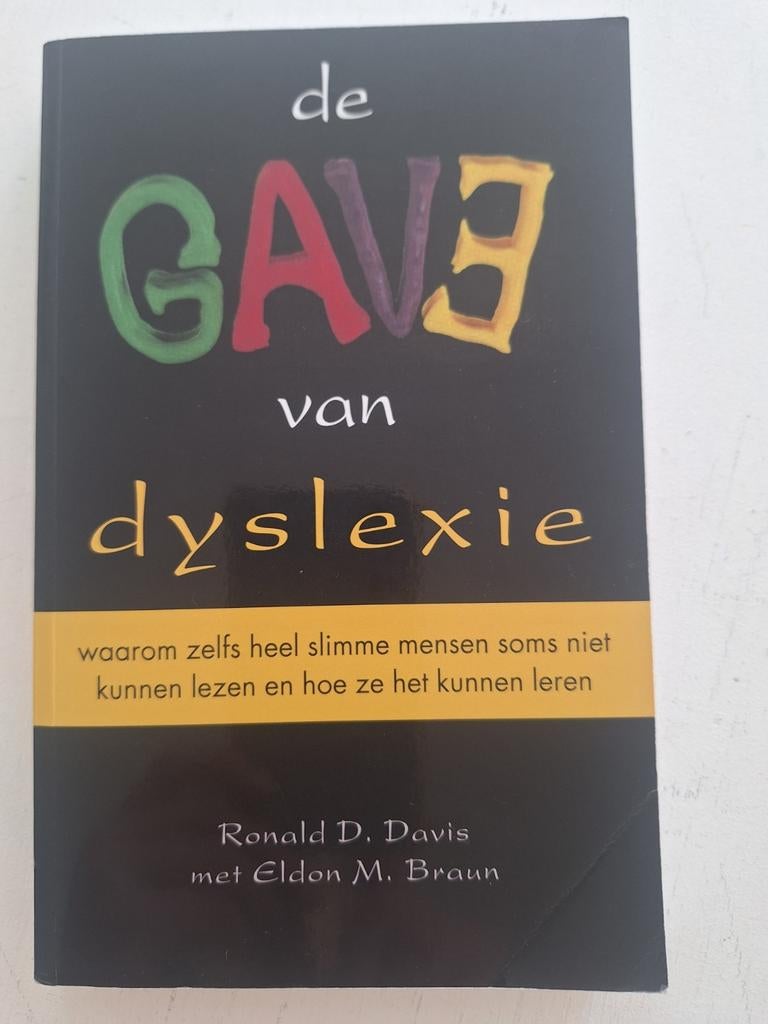 Eldon M. Brown - De gave van dyslexie, Boeken, Sociale wetenschap, Ophalen of Verzenden, Zo goed als nieuw, Eldon M. Brown; Ronald D. Davis