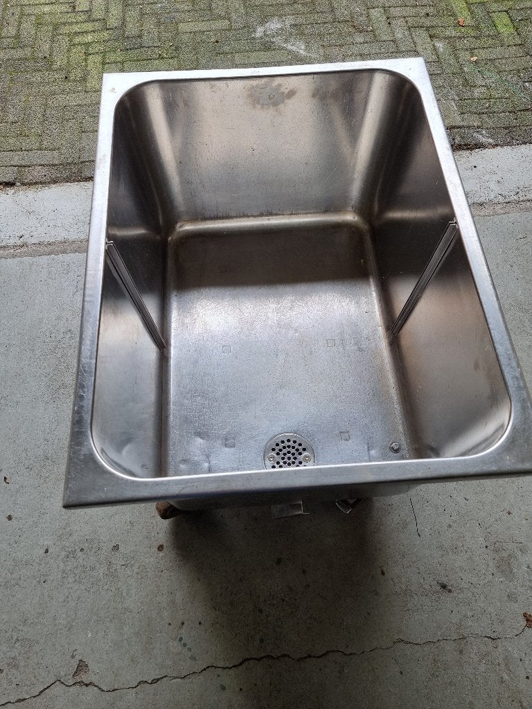 Lekbak RVS, Ophalen, Zilver, Metaal, Overige merken
