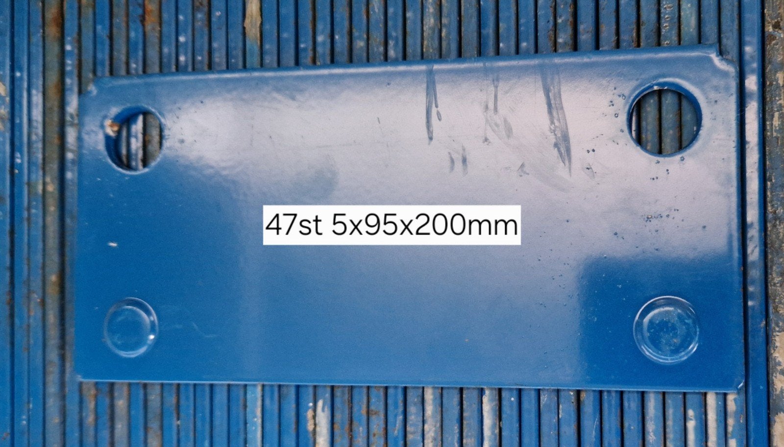 47st  Metalen stelplaten 5mm dik 10st 2mm dik, Ophalen, Zo goed als nieuw, IJzer, Overige typen