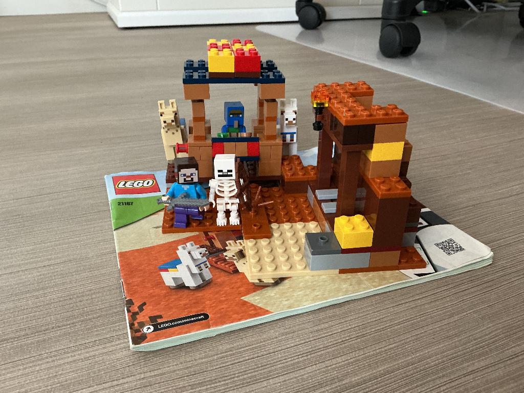 Lego Minecraft 21167, Ophalen, Minecraft, Lego, Zo goed als nieuw