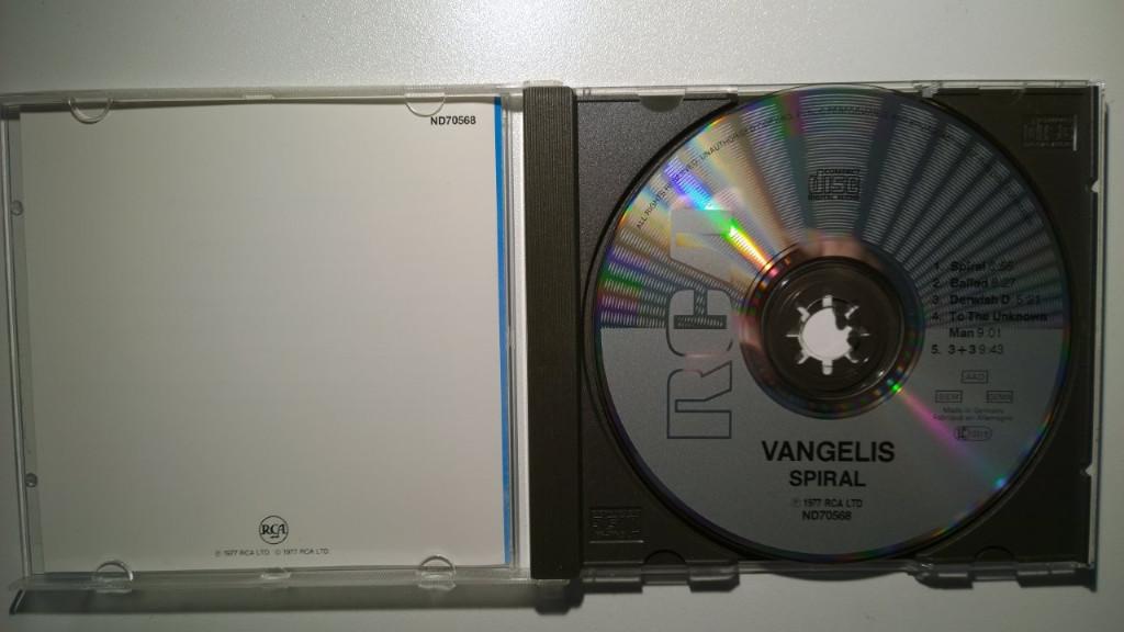 Vangelis - Spiral, Ophalen of Verzenden, 1980 - 1989, Zo goed als nieuw