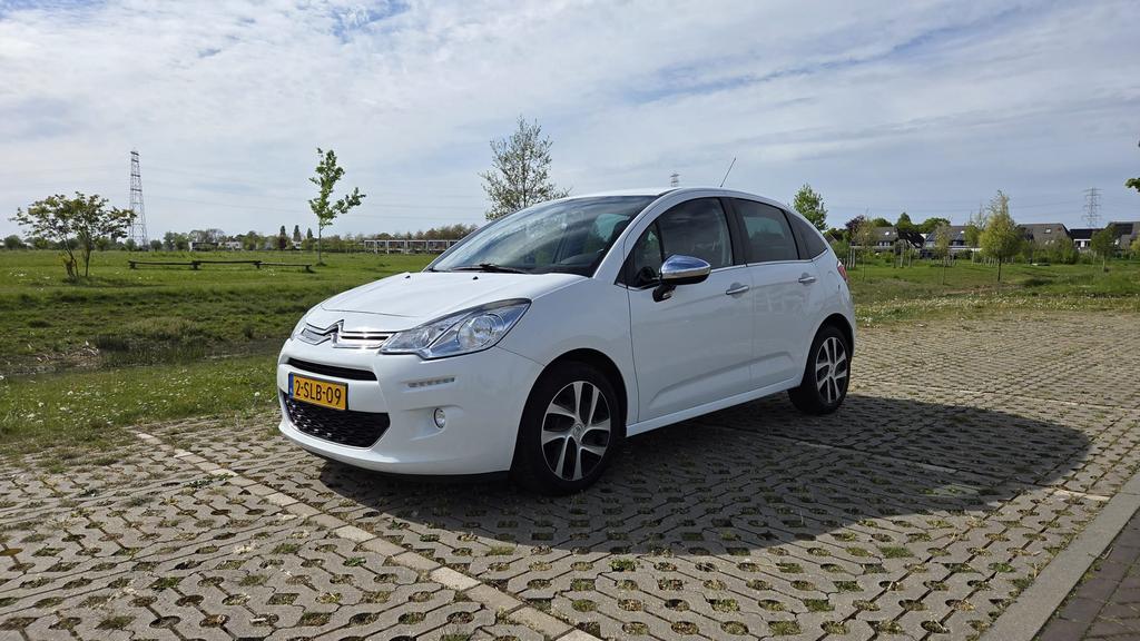 Zeer nette Citroën C3 1.2 VTI 2013 Wit, Auto's, Citroën, Particulier, C3, Airbags, Airconditioning, Automatische klimaatregeling