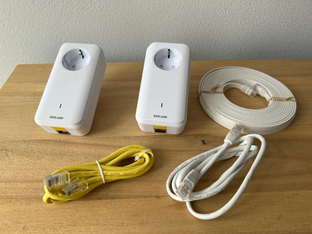 KPN wifi DVS 1200 draadloze verbindingsadapter set DVS 120, Ophalen, Zo goed als nieuw