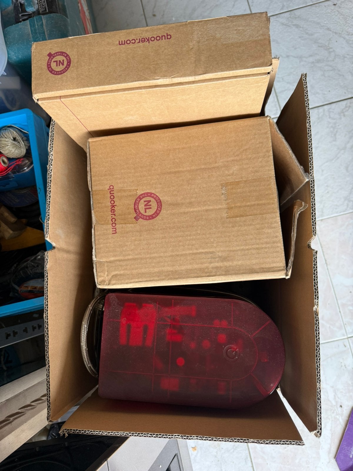 Quooker set compleet incl cube., Ophalen, Zo goed als nieuw, 25 tot 50 cm, Minder dan 100 cm