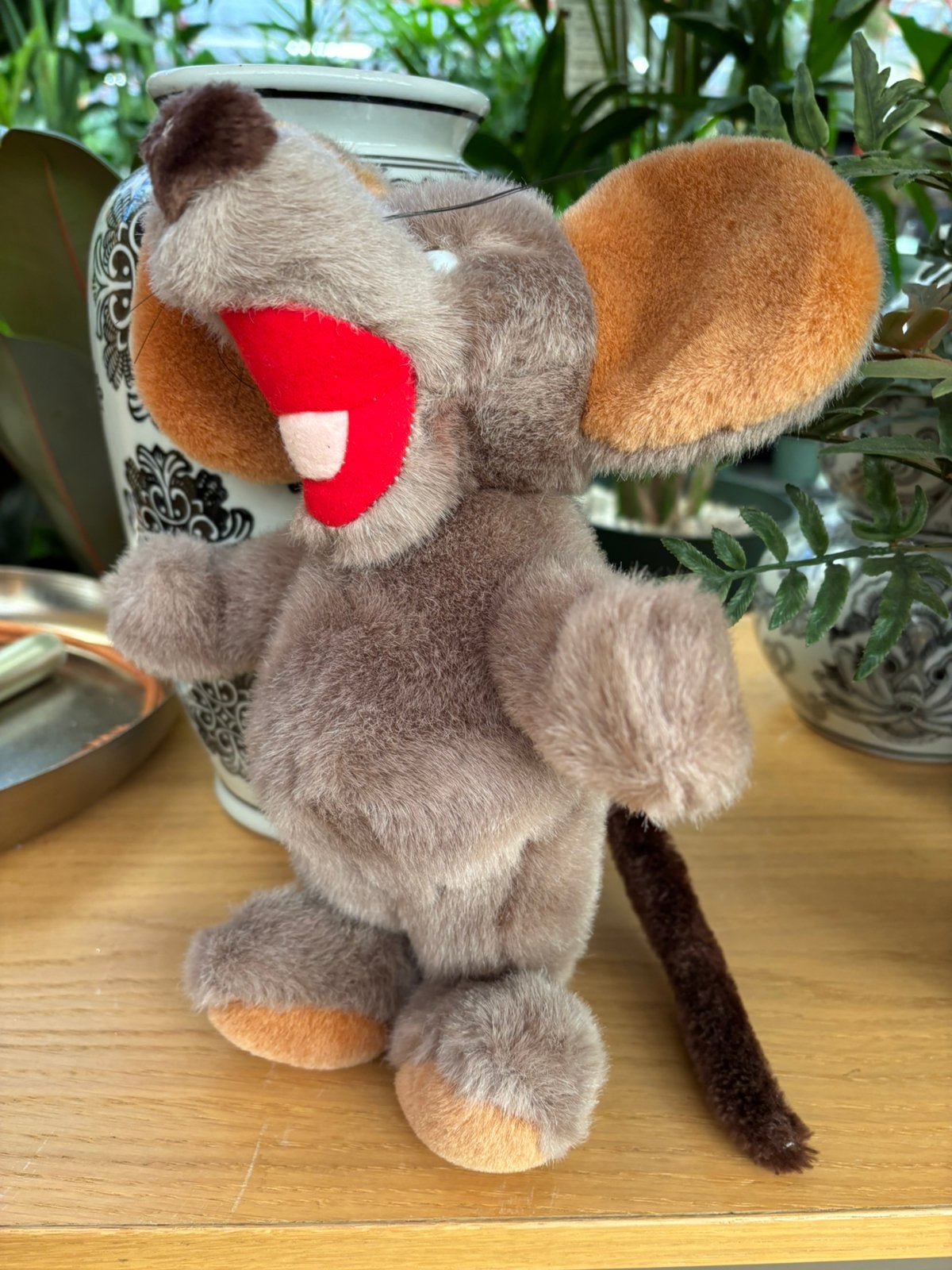 Sesamstraat vintage ieniemienie knuffel muis i, Verzenden