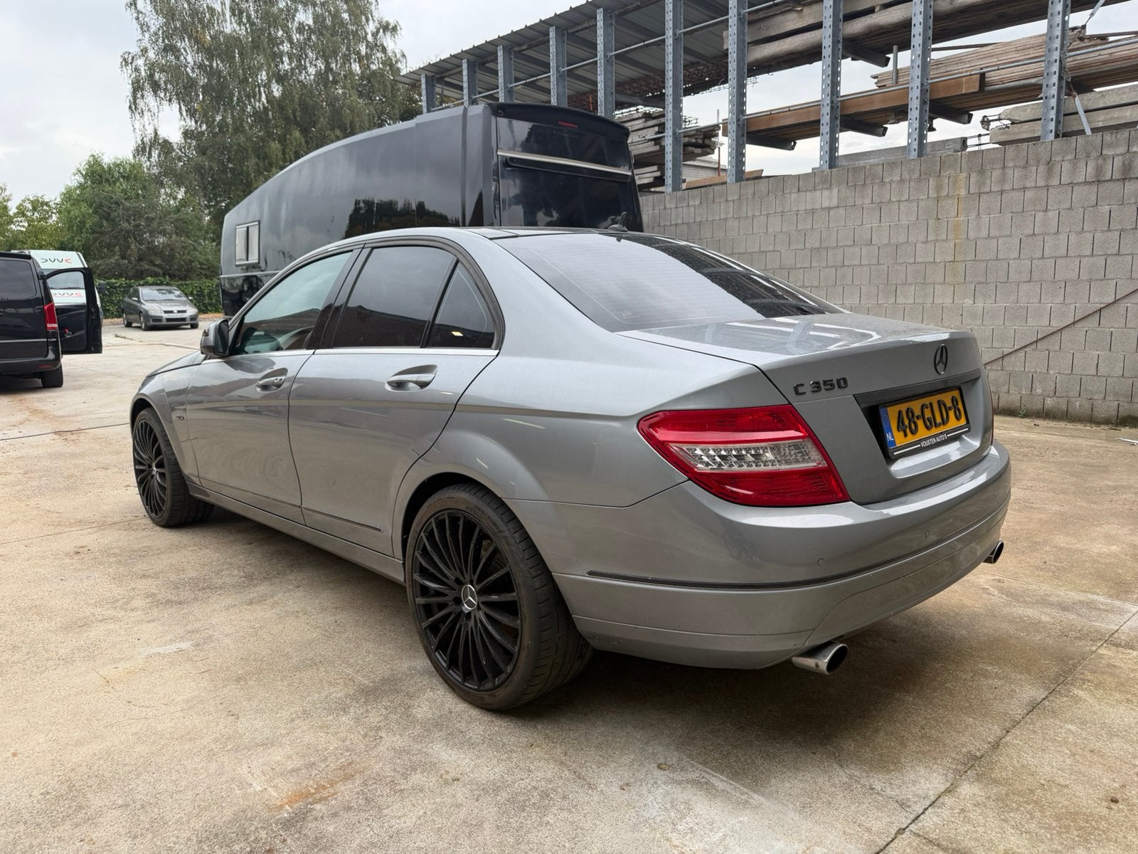 Mercedes-Benz C-Klasse 3.5 C350 Sedan AUT 2008 Grijs, Auto's, Automaat, Achterwielaandrijving, 1800 kg, 10 km/l