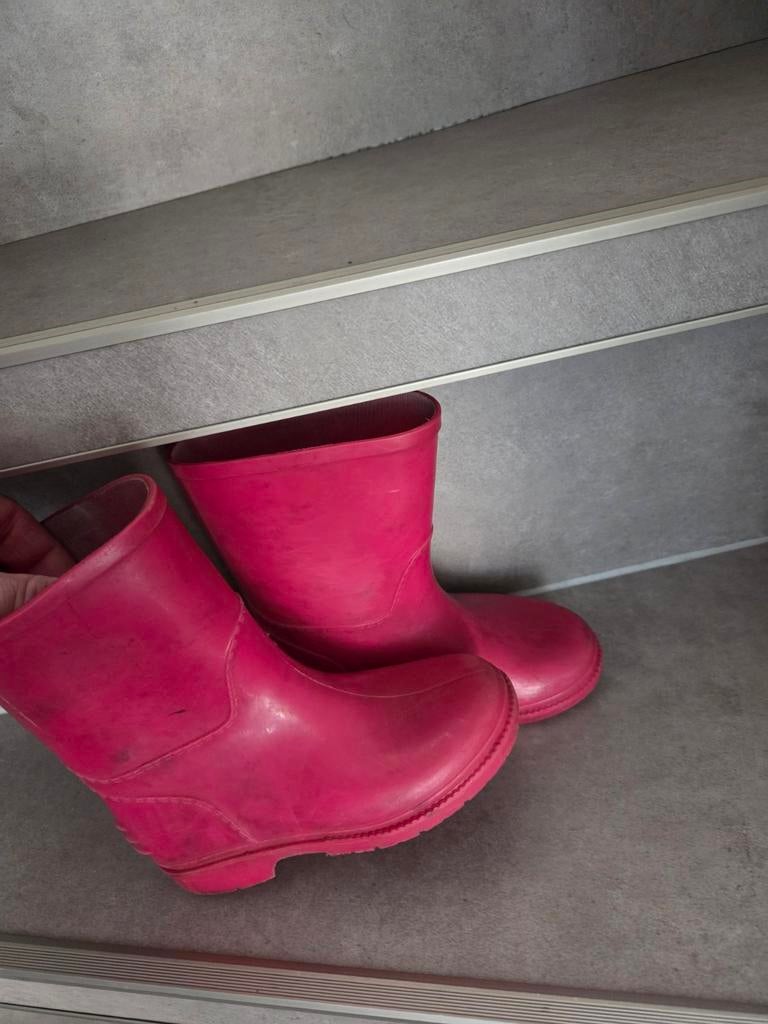 Roze laarzen maat 24, Ophalen of Verzenden, Gebruikt, Meisje, Laarzen