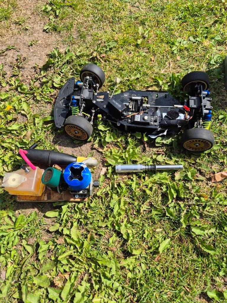 Nitro Rc auto, Auto, 1:32 tot 1:50, Zo goed als nieuw, Ophalen