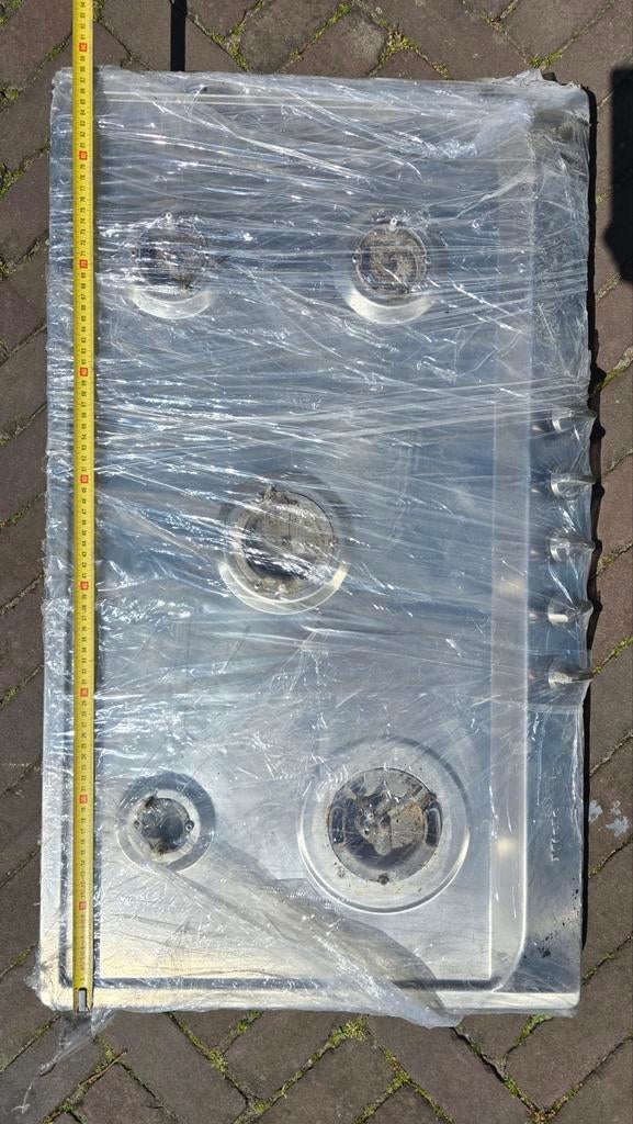 Miele gaskookplaat met 5 kookzones, Witgoed en Apparatuur, Kookplaten, Ophalen, Gebruikt, Gas, Vrijstaand