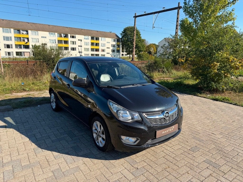 Opel KARL 1.0 ecoFLEX Cosmo Clima | Half-leder | Stoelverwar, Voorwielaandrijving, 839 kg, Metallic lak, Gebruikt