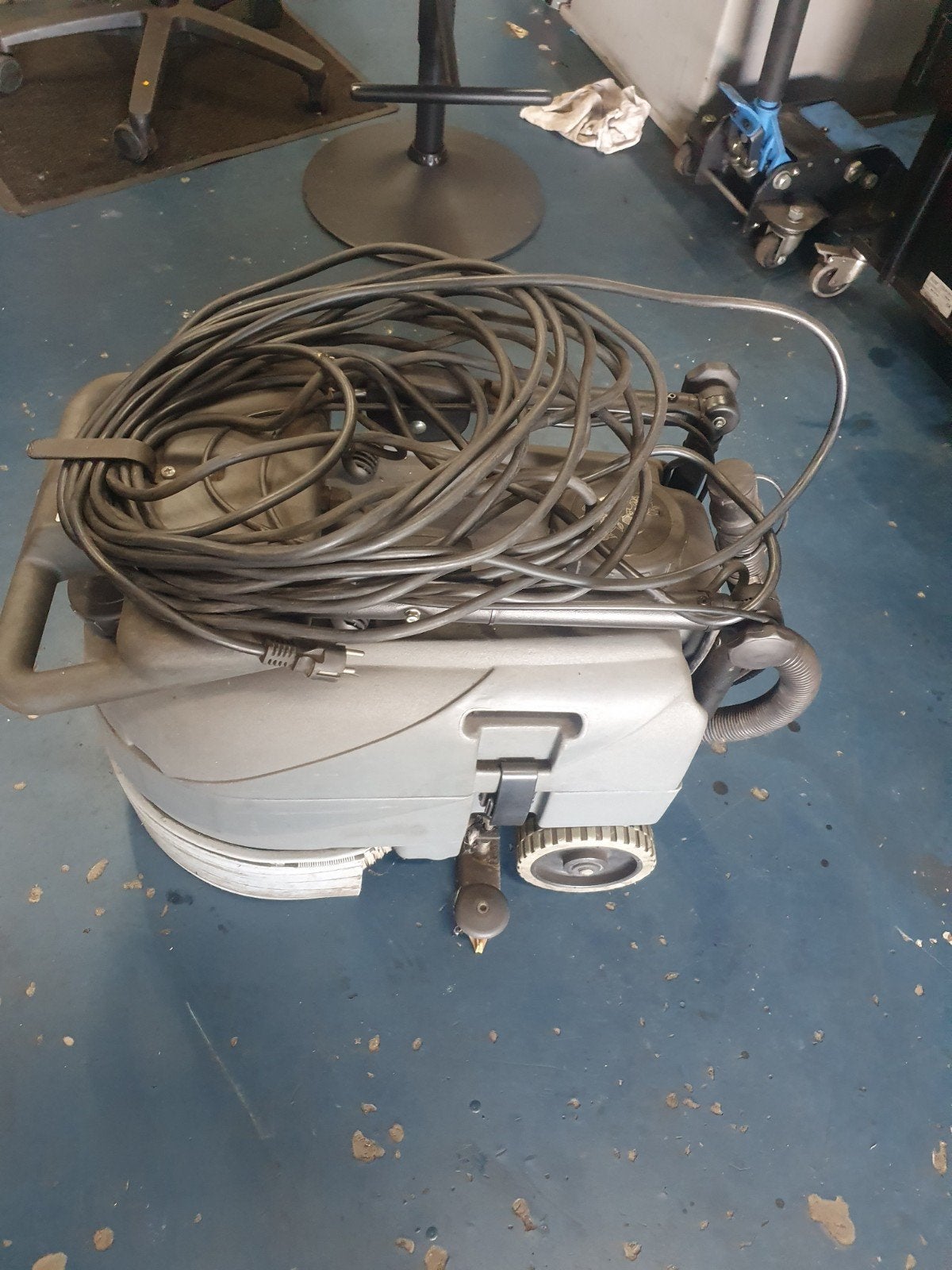 Goedwerkende schrop/zuigmachine, Ophalen, Gebruikt, Elektrisch