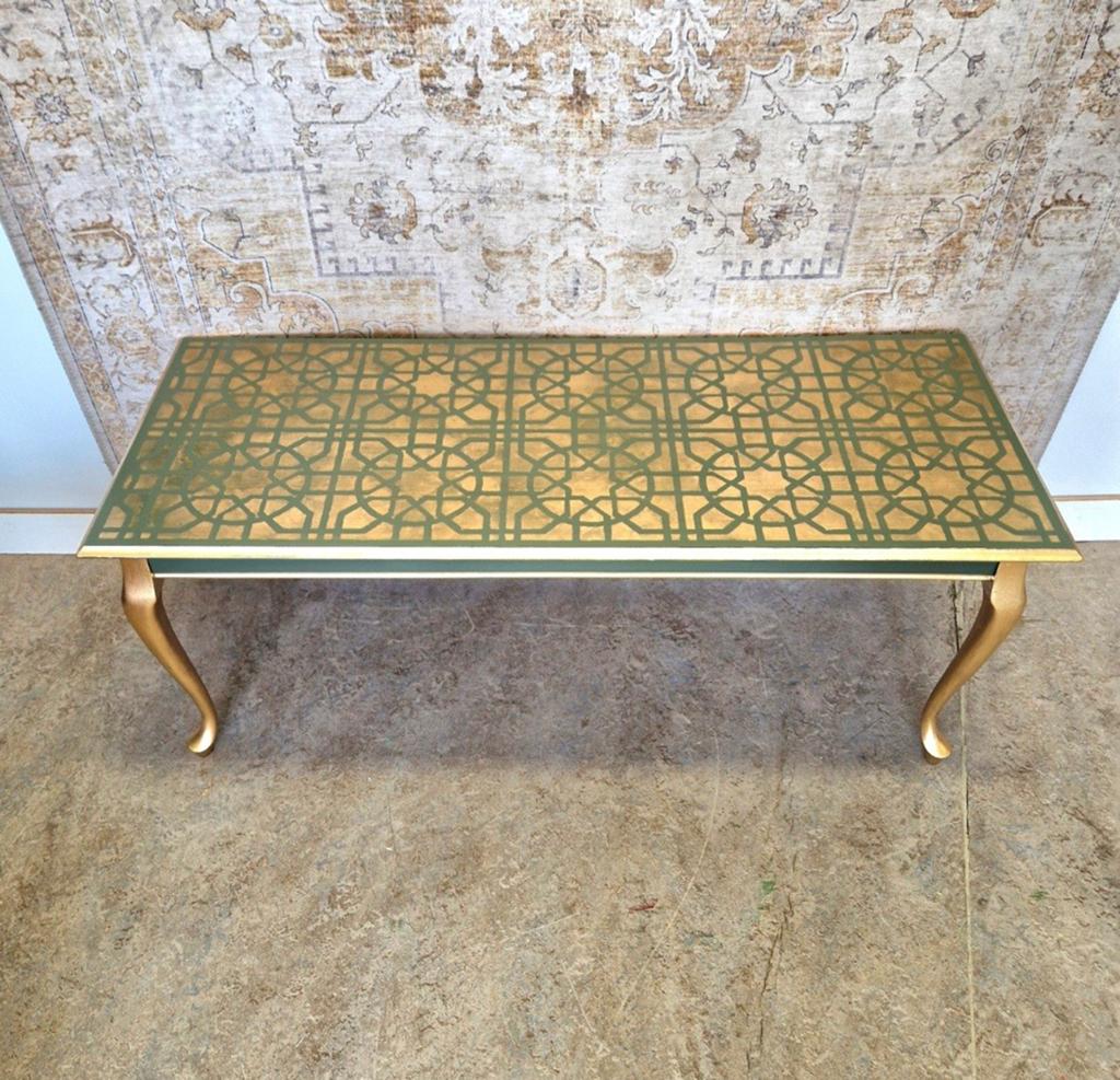 Oosterse stijl salontafel/ vintage tafel, Ophalen of Verzenden