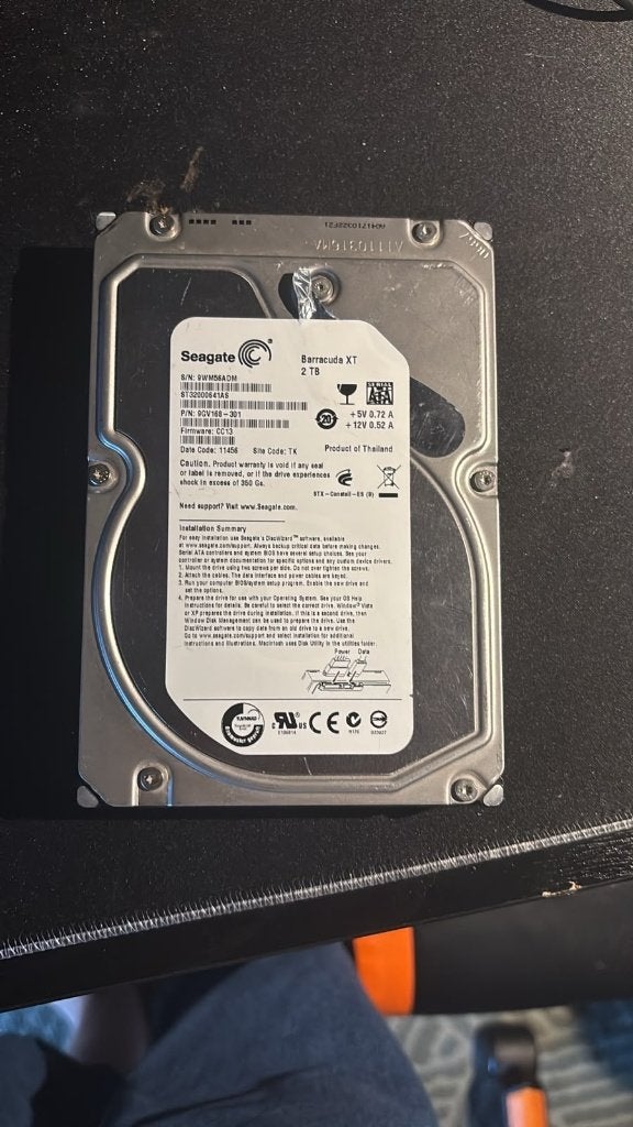 seagate barracuda harde schijf 2tb, Verzenden, Nieuw