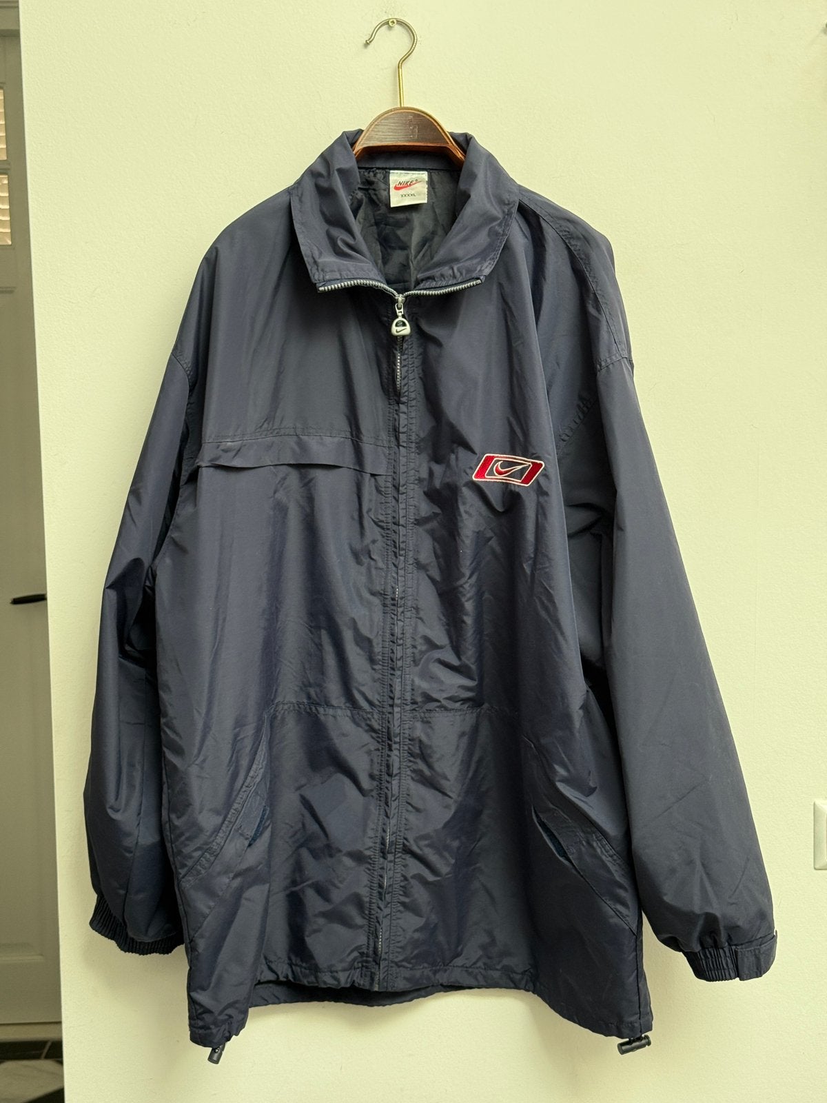 Nike ACG Vintage jaren 90 Jas Navy Maat XXXXL, Kleding | Heren, Jassen | Winter, Ophalen of Verzenden, Zo goed als nieuw, Overige maten