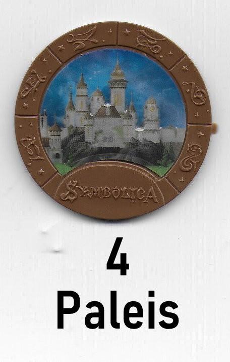 Emte efteling medaillon nr 4 paleis, Ophalen of Verzenden, Zo goed als nieuw, Overige typen