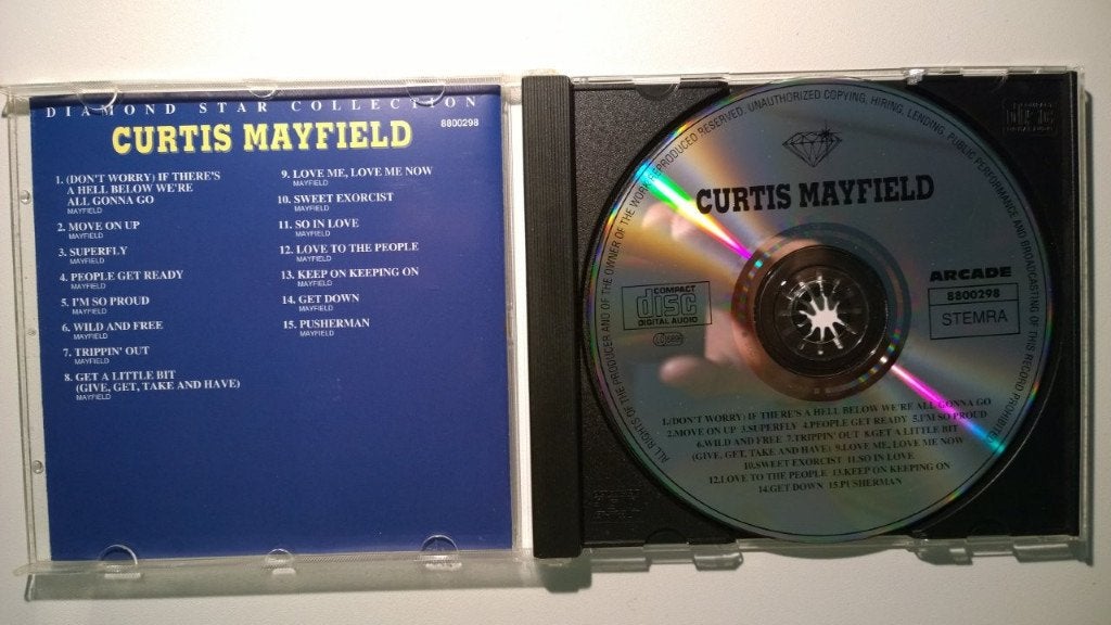 Curtis Mayfield - Diamond Star Collection, Ophalen of Verzenden, 1960 - 1969, Zo goed als nieuw, Soul of Nu Soul