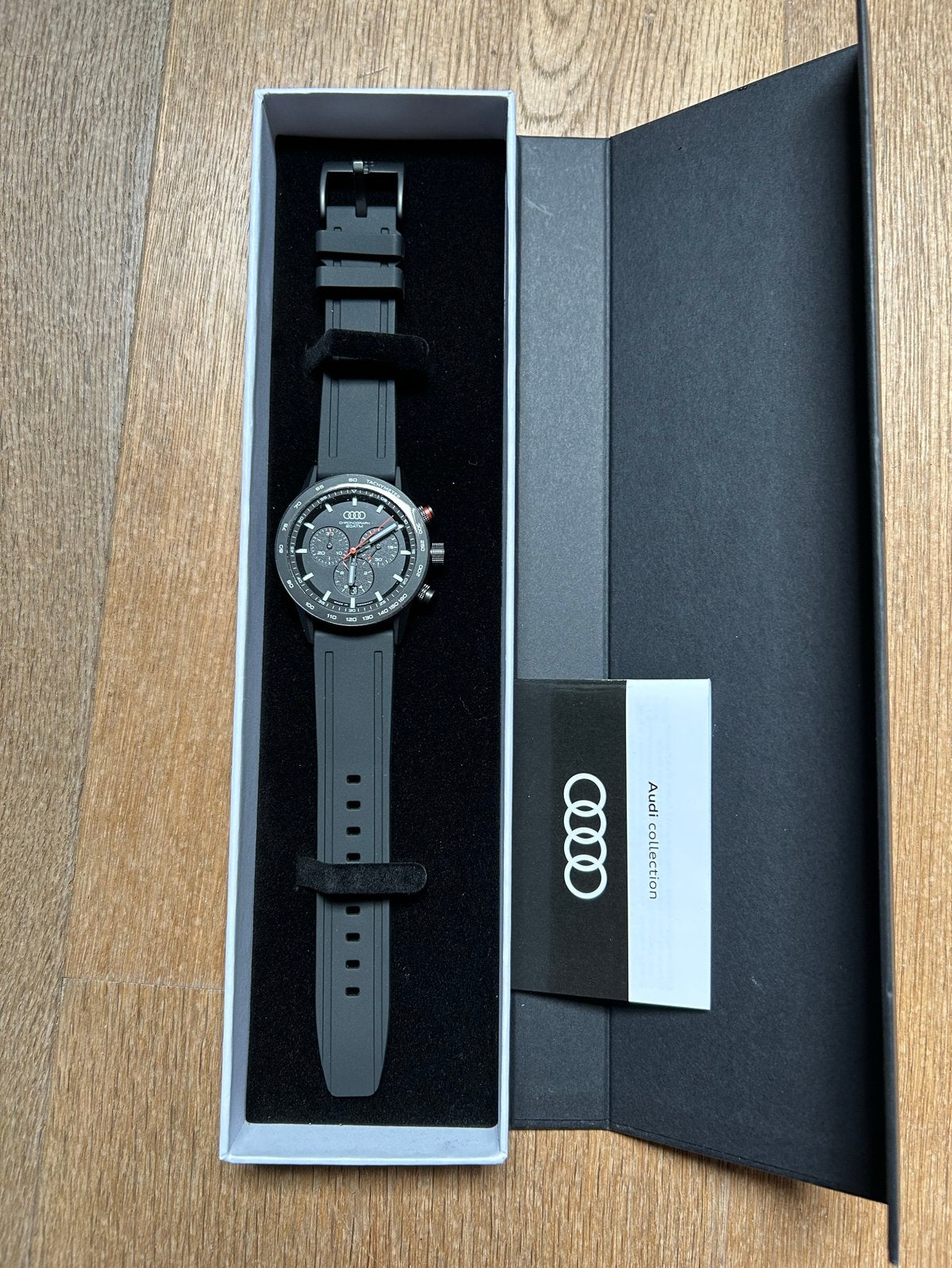 Audi Collection Polshorloge - NIEUW, Staal, Polshorloge, Nieuw, Kunststof