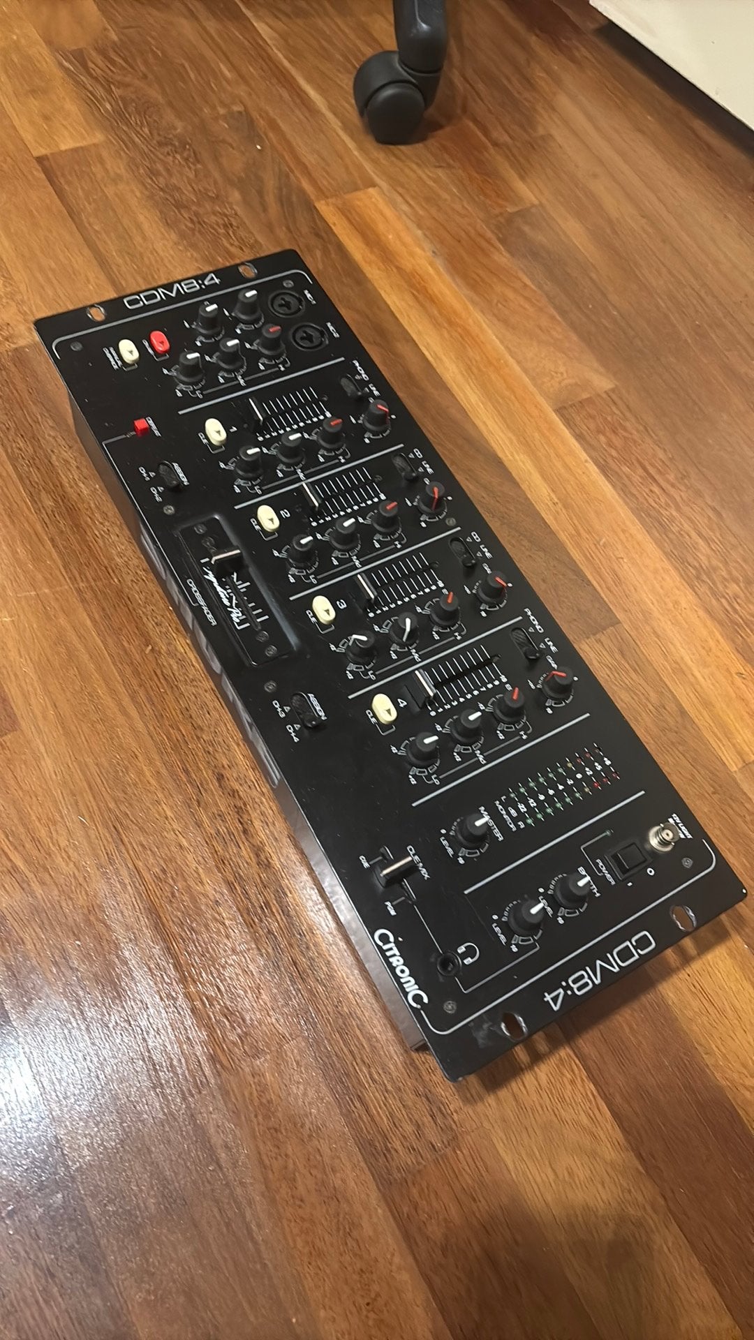Citronic CDM8:4  mengpaneel 4 kanaals izgst, Muziek en Instrumenten, Mengpanelen, Ophalen of Verzenden, Gebruikt, Minder dan 5 kanalen