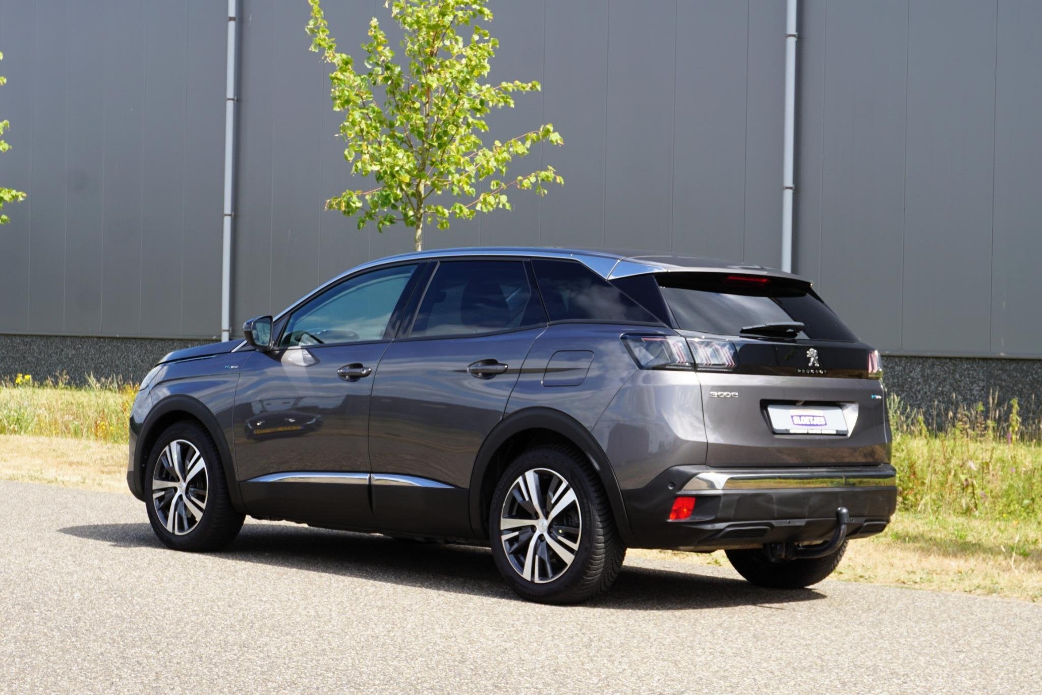 Peugeot 3008 1.6 HYbrid 225 Allure in Topstaat |BTW auto |Tr, Auto's, Gebruikt, Euro 6, 4 cilinders, Leder en Stof