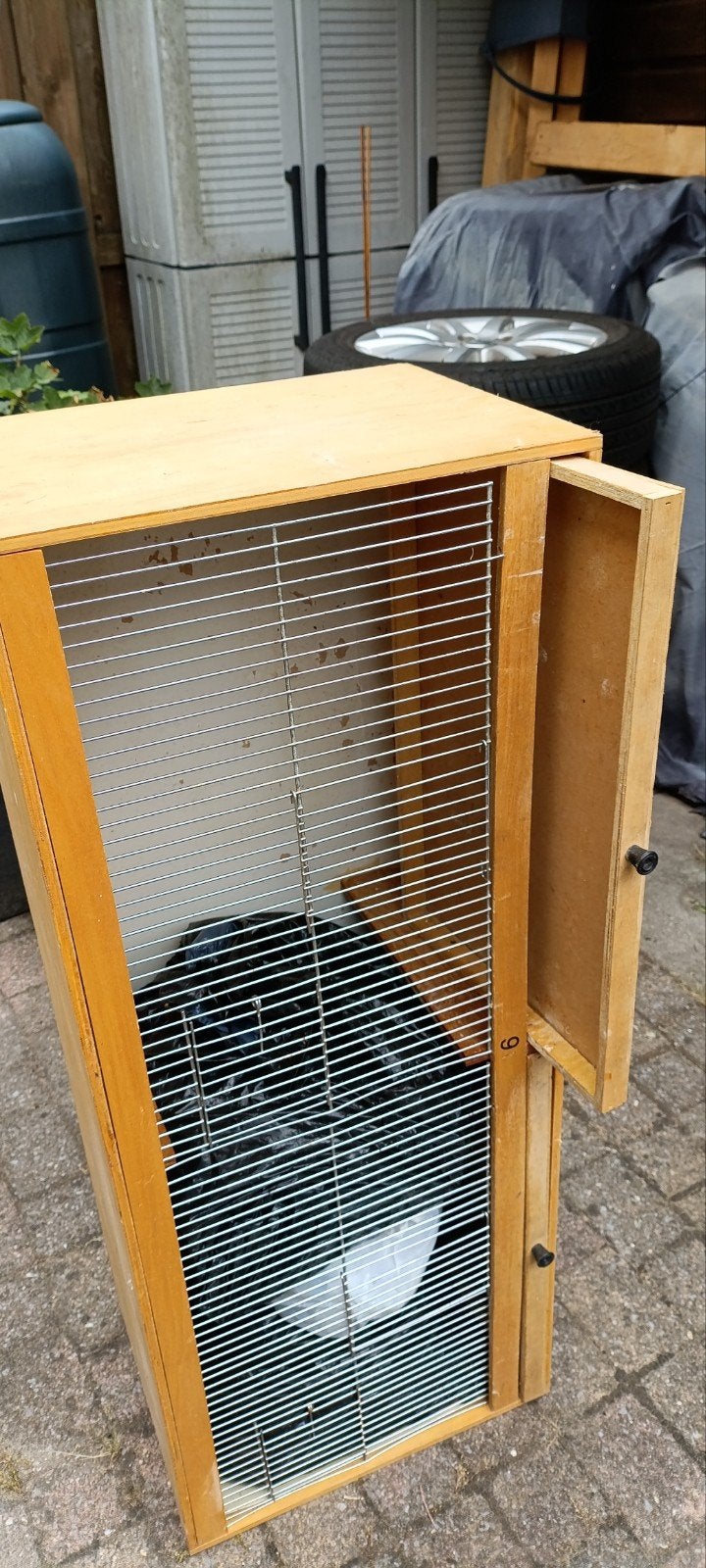 Vogelkooi. Broedhok, Dieren en Toebehoren, Ophalen, Metaal, Vogelkooi