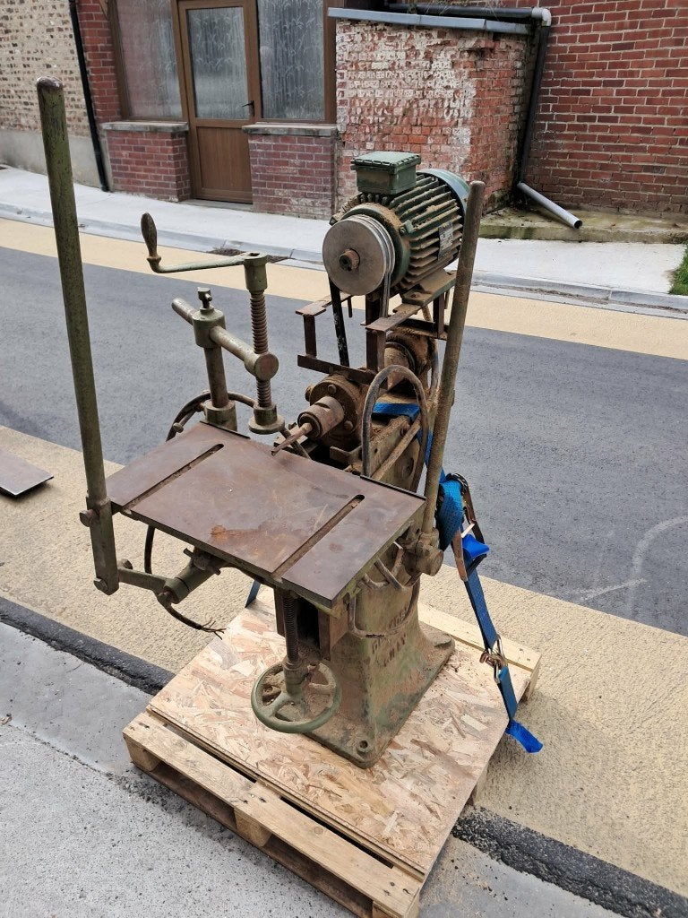 boormachine langgatboor, Ophalen, Boormachine